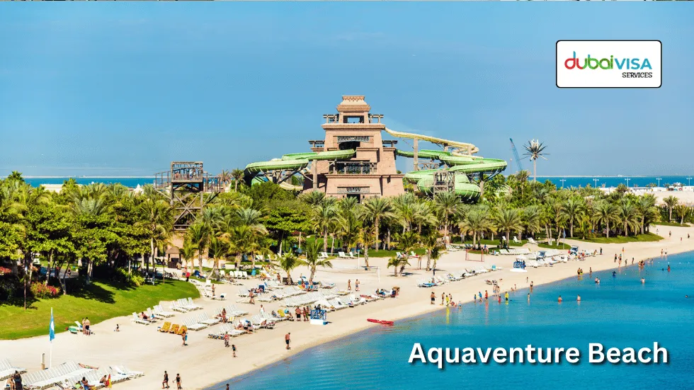 Aquaventure beach